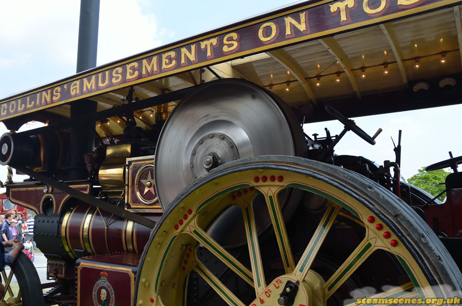 Foster Showmans Road Locomotive 14446 The Leader Dh 4593 Image 51 Steam Scenes 