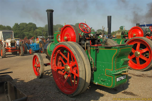 Marshall Tractor Conversion, 61307, BE 7805, Image 12 - Steam Scenes