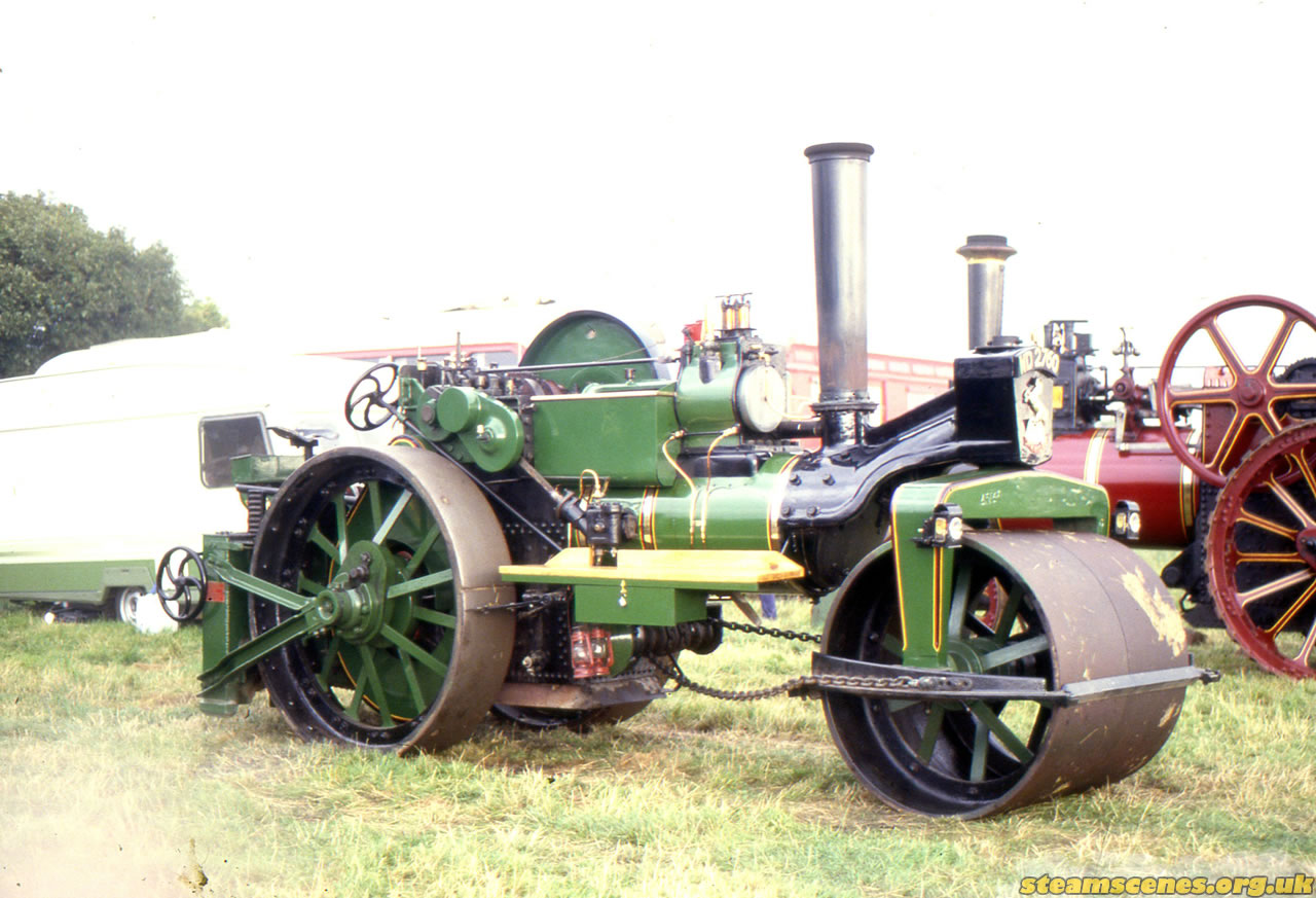 Aveling & Porter Road Roller, 14129, WD 2760, Image 1 - Steam Scenes